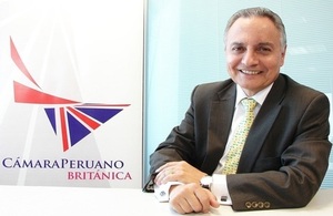 Enrique Anderson named OBE in recognition of his significant contribution to UK-Peru relations