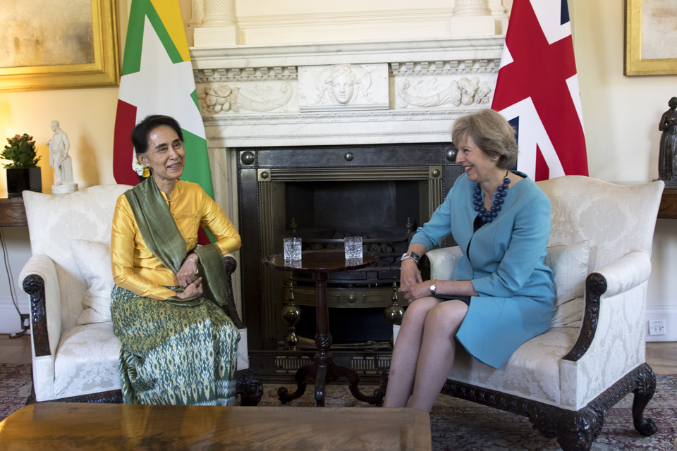 PM meeting with Burmese State Counsellor Aung San Suu Kyi ...