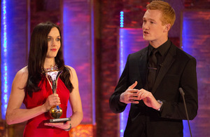 Victoria Pendleton and Greg Rutherford