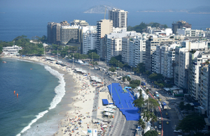 Olympic triathlon track at Rio 2016