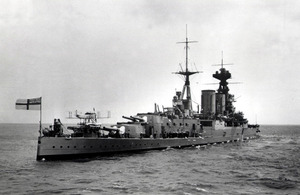 Archive image of HMS Hood (pennant number 51)