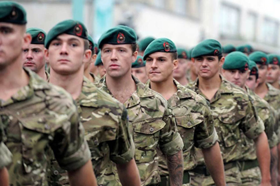 Plymouth welcomes home commandos from Afghanistan - GOV.UK