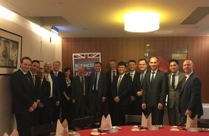 Greg Hands meets British businesses in Taiwan