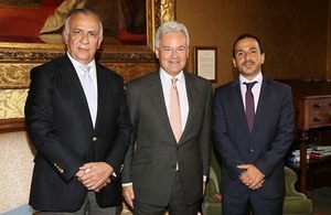 Mauricio Oliva, Alan Duncan, Wilfredo Cerrato