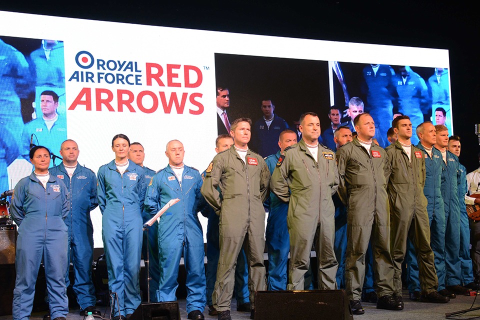 RAF's Red Arrows in Delhi to celebrate UK-India ...