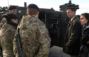 Defence Minister Mark Lancaster was on hand to see what was the largest UK ground-based air defence exercise since 2003.