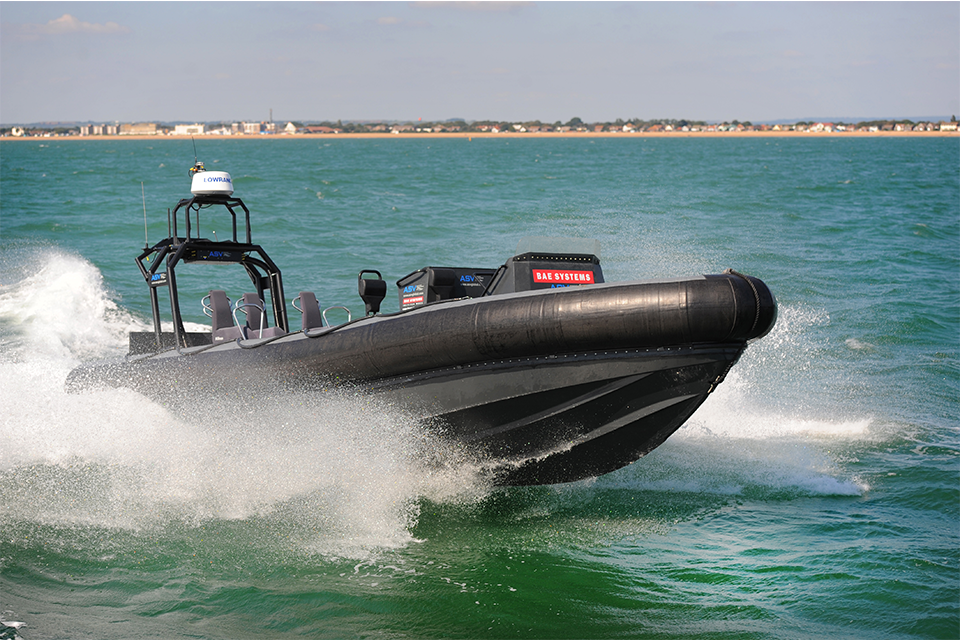 Royal Navy tests unmanned fleet of the future - GOV.UK