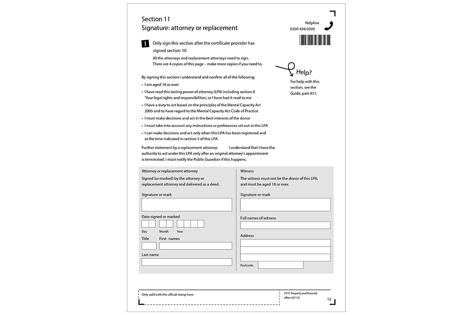 LP12 Make And Register Your Lasting Power Of Attorney A Guide web 