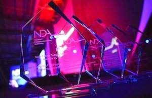 Supply chain awards trophies