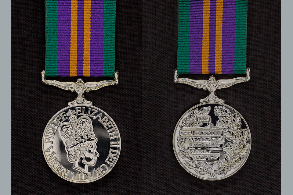 Accumulated Campaign Service Medal 2011