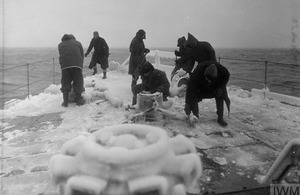 A photo of an Arctic Convoy ship - 1943