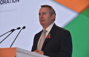 UK Secretary of State for International Trade, Liam Fox