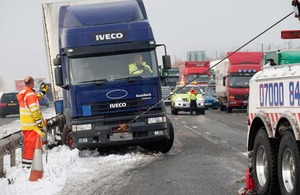 Motorway accident