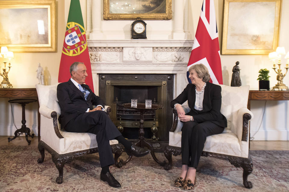 Pm Meeting With President Rebelo De Sousa Of Portugal 16 November 2016 Gov Uk