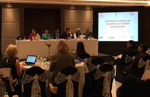 Women in STEMM trilateral workshop in New Delhi