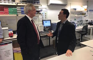 David Davis at Cancer Research UK in Cambridge