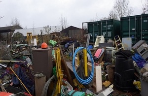 Mr Parker's yard