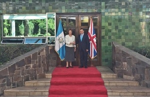 Baroness Anelay in Guatemala