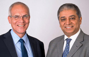 Dr Takis Katsoulakos and Yash Chadha