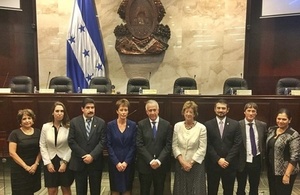 Baroness Anelay at Honduran Congress