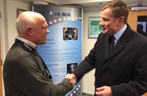 Minister David Jones meets Airbus in Bristol