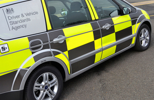 DVSA traffic vehicle