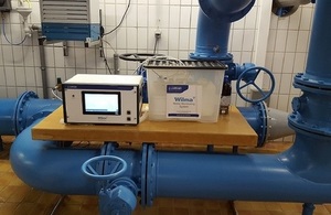 A Wilma module analysing alpha radiation in situ