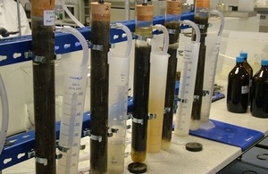 Leach testing trials of mercury samples, solidified using the Perma-Fix process