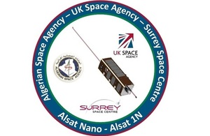 Alsat Nano mission logo.
