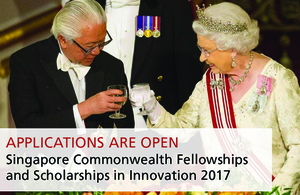 Singapore Commonwealth Scholarships and Fellowships in Innovation