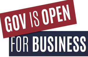 gov is open for business