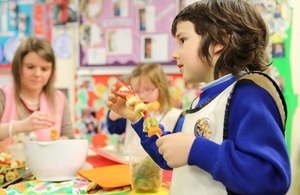 Child at a Flagship Food event