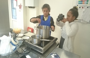 Charlton Manor school children