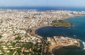 Image of the city of Dakar.