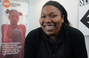 Emilyn – If I hadn't come to Centrepoint, I probably wouldn’t even be alive today