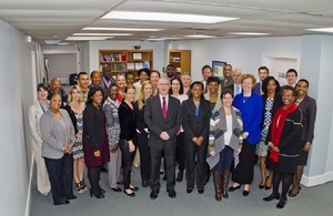 HE Governor John Rankin and Participants of the Crisis Communications Workshop 2017