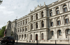 Foreign Office building, King Charles Street, London