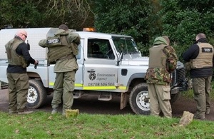 Environment Agency Fisheries Enforcement Officers