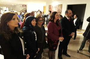 Ambassador Shorter hosted a reception on the theme 'Women in Politics'