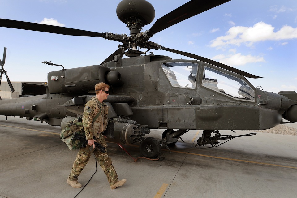 Prince Harry Camp Bastion in Afghanistan