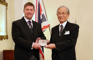 Professor Hiroshi Matsumoto honoured by The Queen