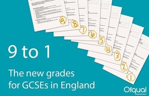 9 to 1: The new grade for GCSEs in England