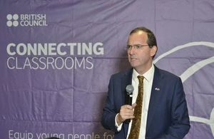 British High Commissioner Fergus Cochrane-Dyet