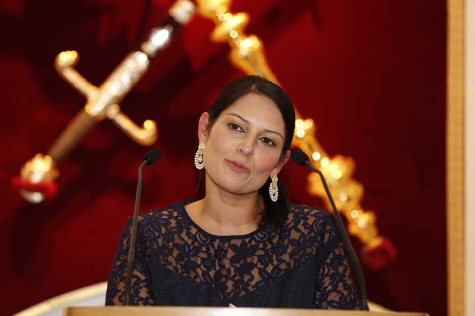 Secretary of State for International Development Priti Patel gives her Commonwealth Trade speech