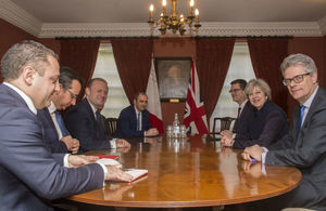 Prime Minister meeting with Prime Minister Joseph Muscat of Malta