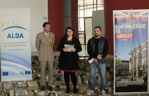 Defence Section Skopje supports youth educational programme in marking centenary of the First World War.