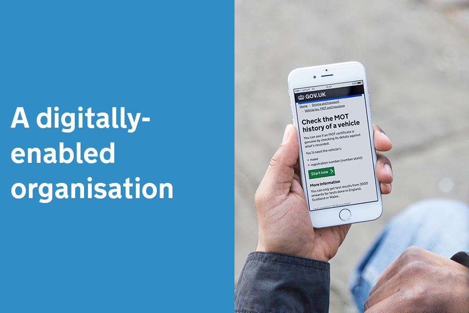 A digitally-enabled organisation