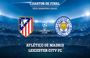 UEFA Champions League Atlético de Madrid v Leicester City FC travel ... UEFA Champions League Atlético de Madrid v Leicester City FC travel ...