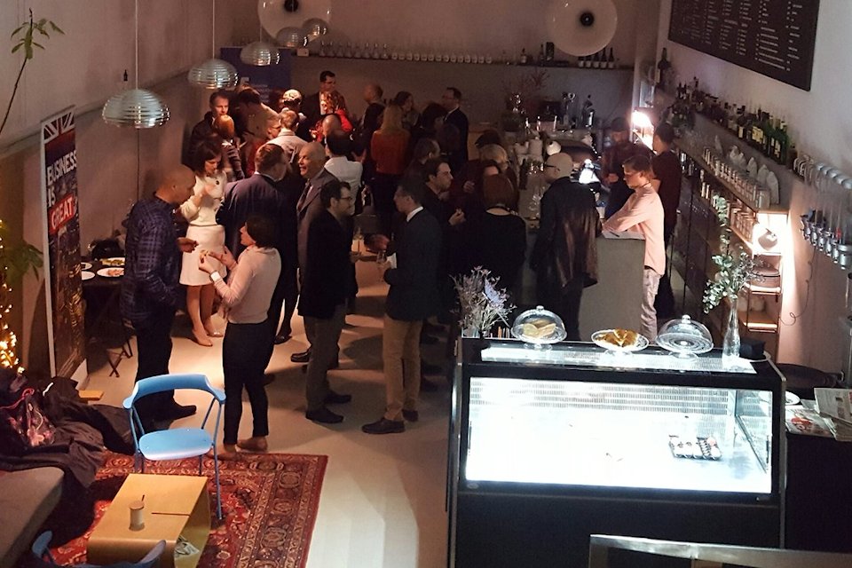 Chevening reception at Moderna