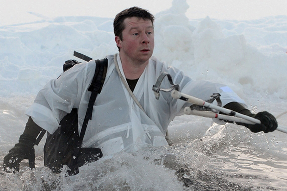 845 Naval Air Squadron personnel on exercise in Norway